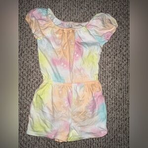 Toddler Tie Dye Romper